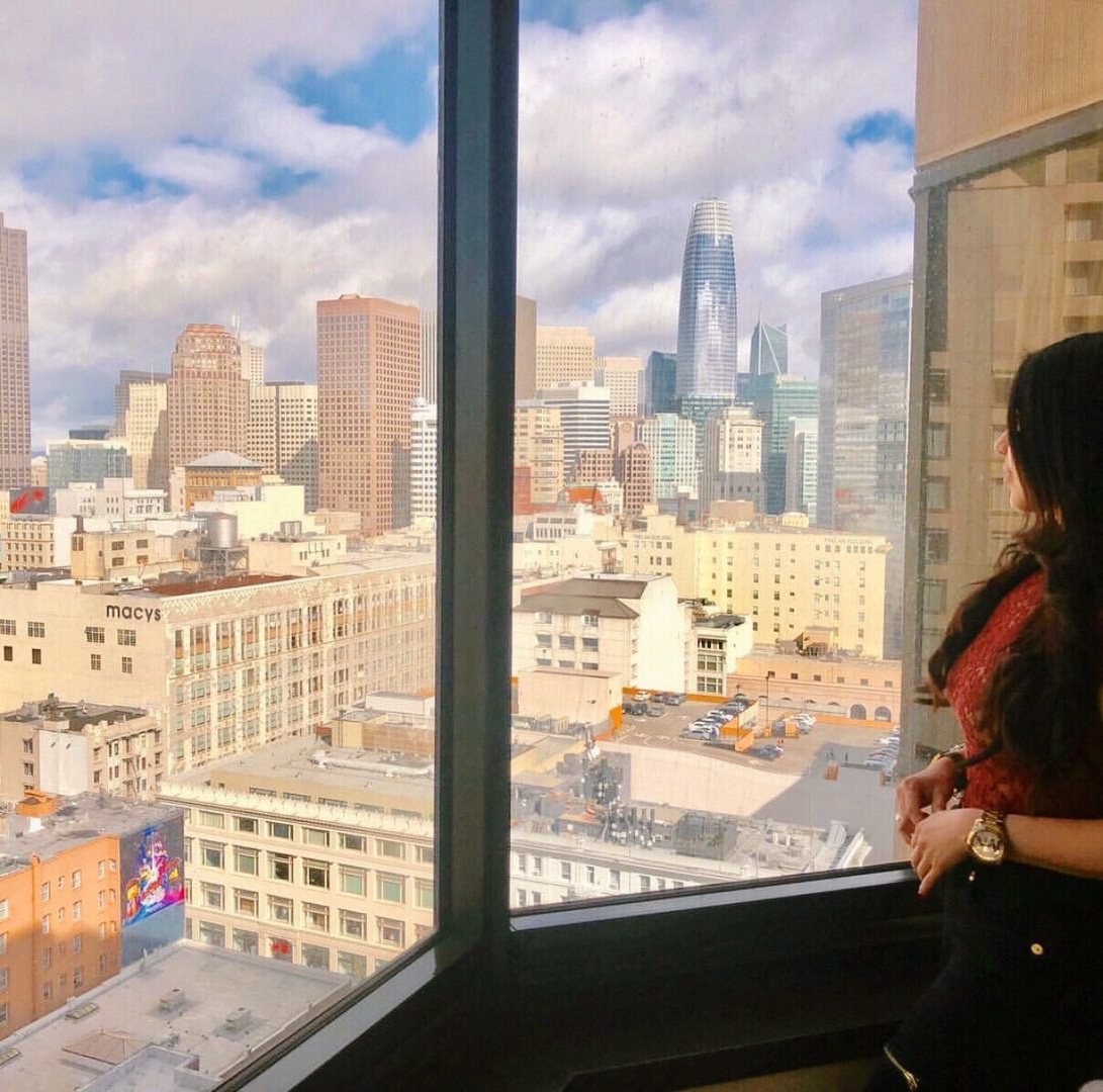 Parc55Hotel's tweet photo. Look forward to stepping out into this scene. Shout out to @brendita_g for sharing her #parc55 pics with us! https://t.co/QcxzGMozrn