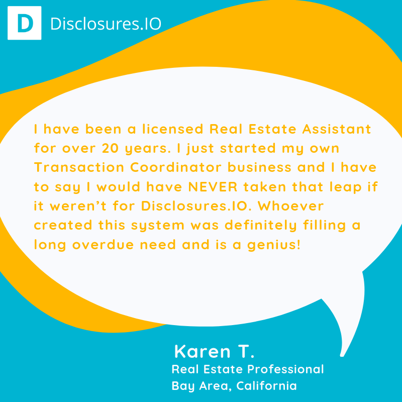 disclosuresio's tweet photo. Congratulations on starting your own business Karen!!! Thanks for letting us play a role in your new adventure! #bosslife #disclosuresio #changingthebusiness https://t.co/c7KJtgR0TB