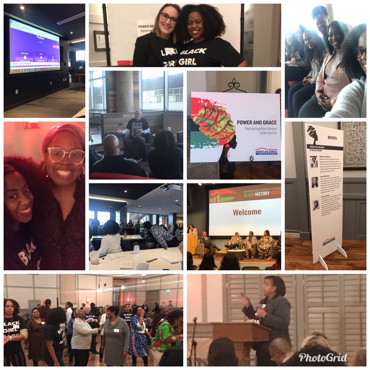 February is over, but I’d be remissed if I didn’t say that AmFam honored Black History Month with gumption, flair and inclusiveness! We educated, we celebrated #solidarity #blackgirlmagic #powerandgrace #quizbowl #MKE53206 #iwork4amfam #Blackhistory365