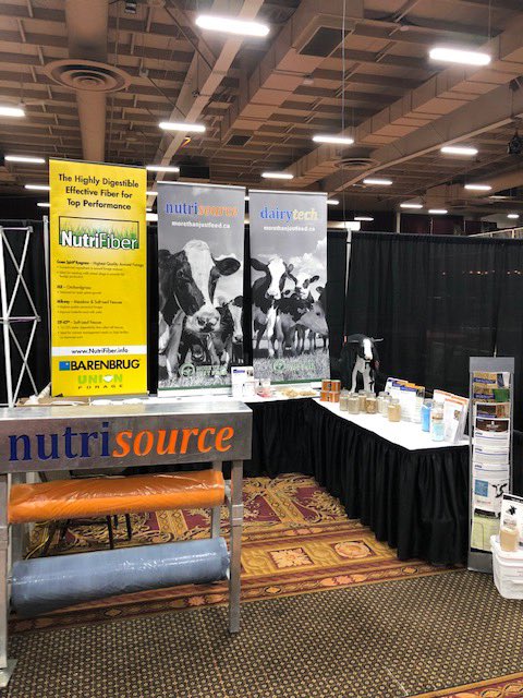 NutrisourceInc's tweet image. We are set up and ready for an exciting week @WCDS_Dairy! #morethanjustfeed #wcds19