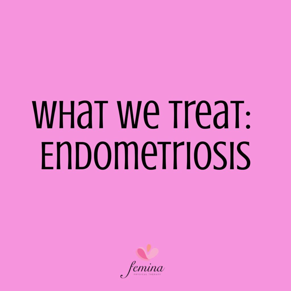 We are spreading awareness for endometriosis this month! Here at Femina Physical Therapy we treat pain caused by endometriosis. #endometriosis #endowarrior #endometriosisawareness #endometriosisawarenessmonth #march #pelvicfloor #pelvicpain #pelvichealth