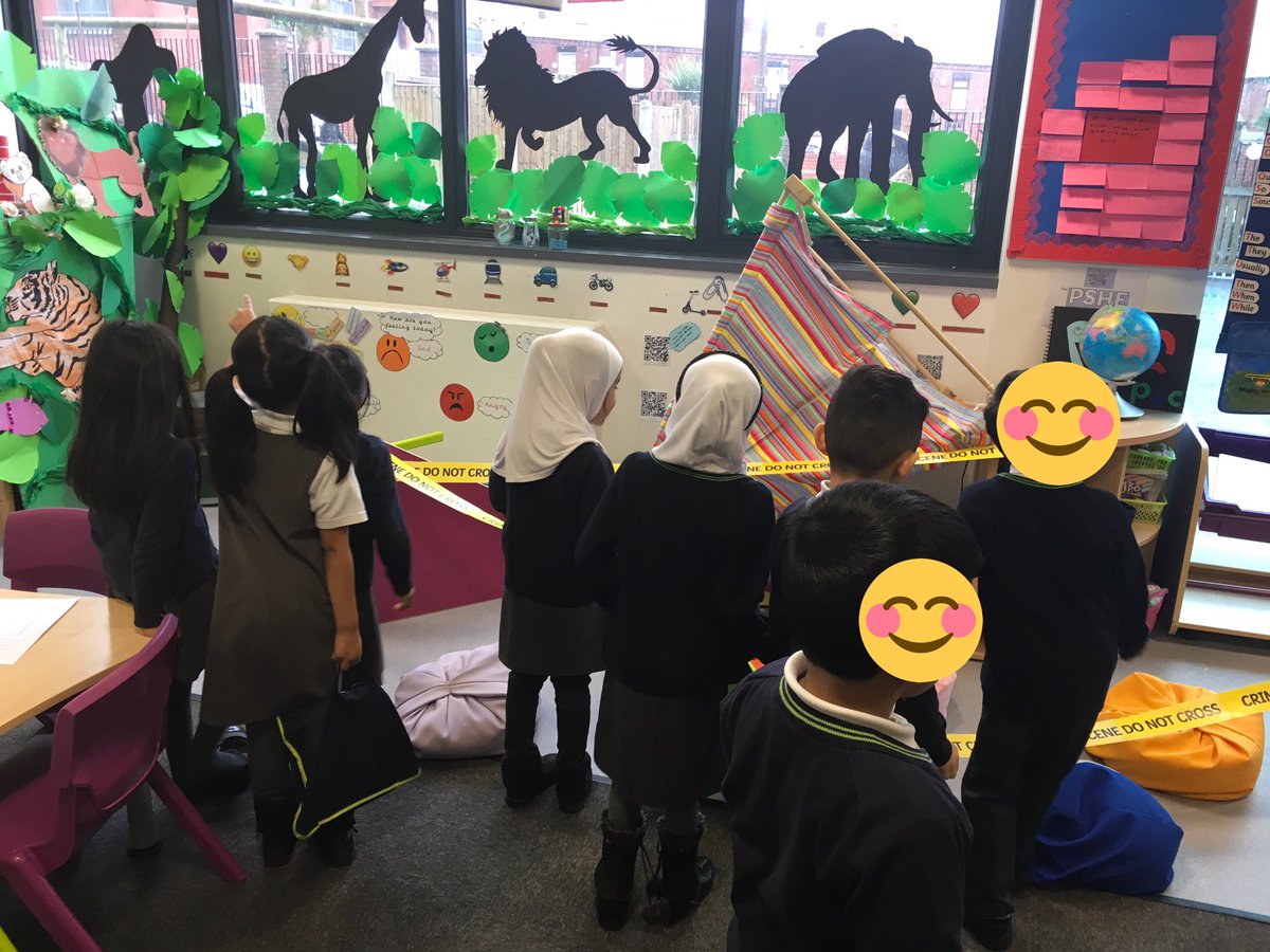 mrs_kakoullis's tweet photo. When you arrive at school and find a CRIME SCENE! Good job we have cctv to get to the bottom of this!! Investigations are still ongoing... 😬🕵️♀️ 😱#greatzooescape #missinganimals #dontpanicitsahoax #literacy @OliveTreeBolton https://t.co/cHTPN9rlqD