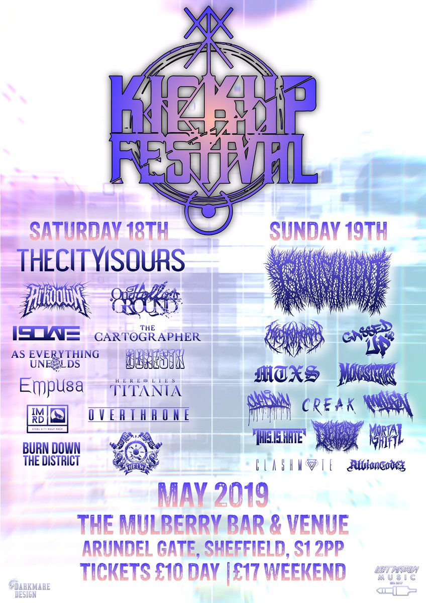 We will be appearing at kickup fest in Sheffield 

facebook.com/events/3231924…