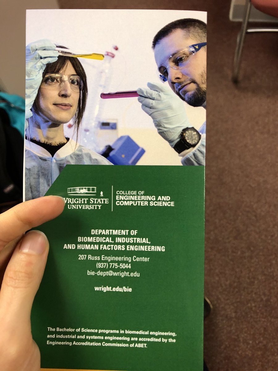 breezemarch18's tweet photo. Who among you is going to Build a tissue-engineered heart? Tissue-engineered lung? Who among you is gonna target brain cancer using nanoparticles? Join Wright state biomedical engineering and build the future #WrightState #biomedical#nanomedicine #tissuengineering #WrightChoice https://t.co/sGxs9loPz8