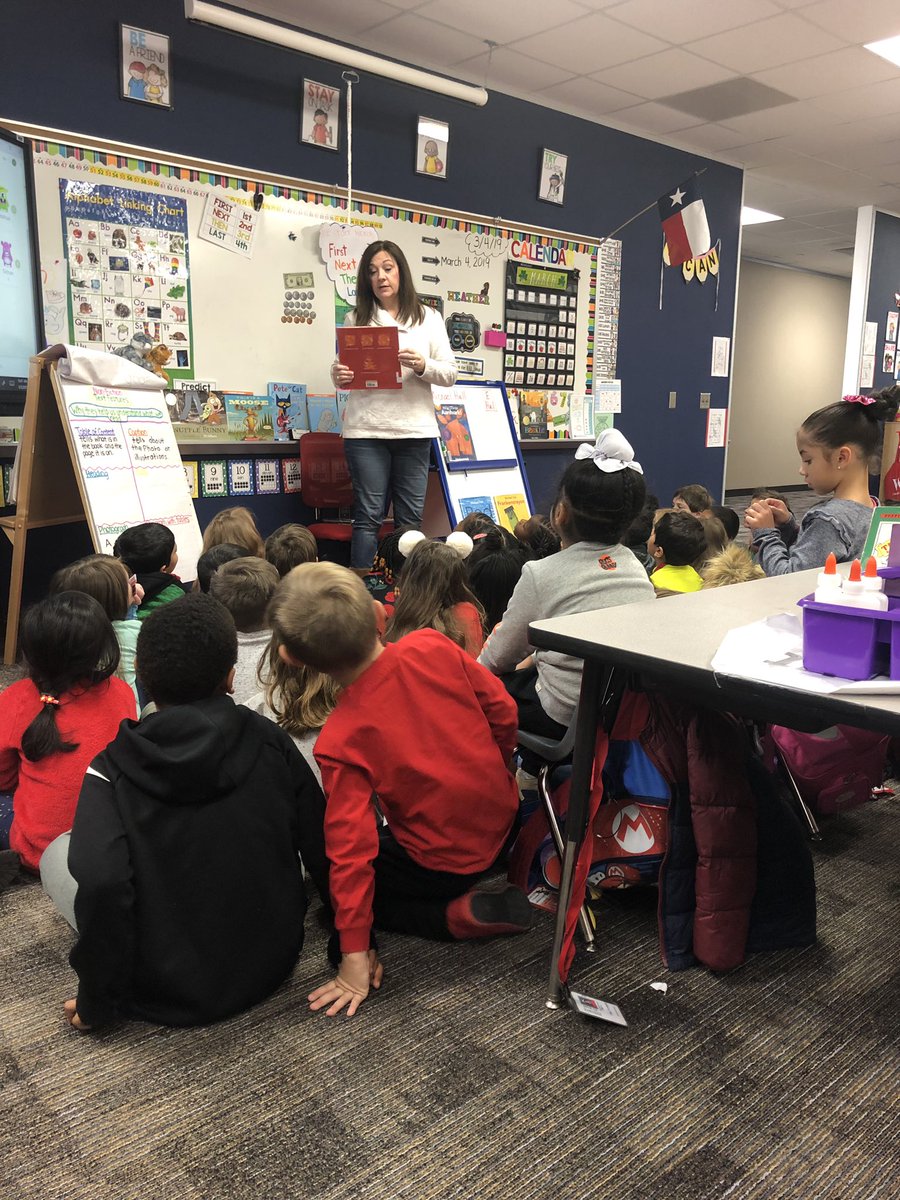 Book talk! <a href="/WarnerCFISD/">Warner Elementary</a> <a href="/MrsCorinaSolis/">Corina Solis</a> <a href="/tiffkinder/">Tiffany Peil</a>