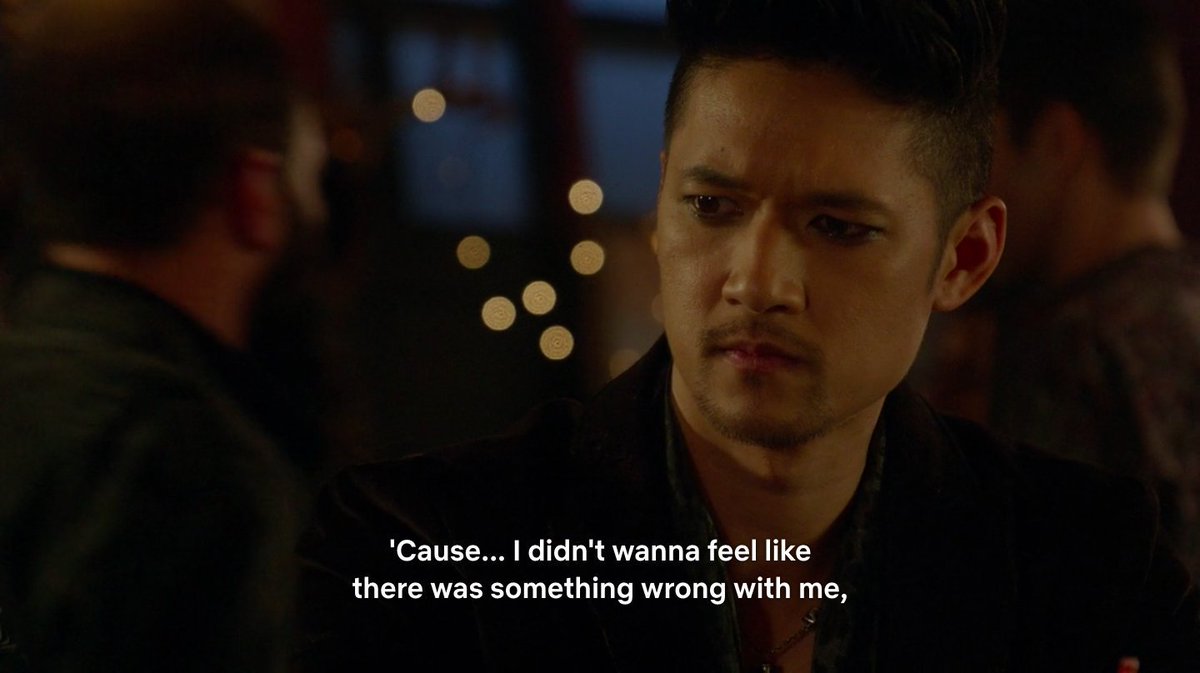 3. Because Alec thought he could never have what he wanted before Magnus came along #Shadowhunters