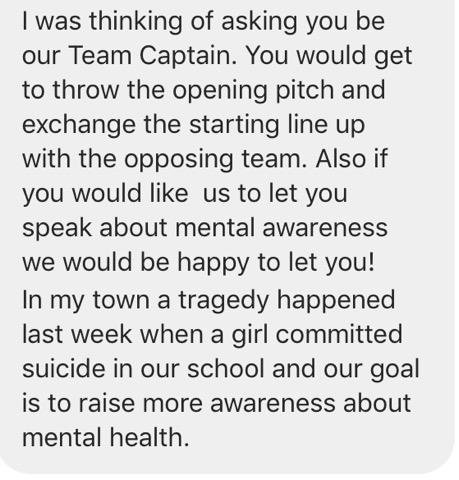 Nicci_Riser's tweet photo. #BdawkToTheGrove @BrianDawkins 
My Sports&amp;Entertainment Marketing students are doing a thing...We are attempting to invite THE Brian Dawkins to visit us in Spring Grove, PA for a season game for the York Revs Baseball Team on May 1st. Help us get the word out to him!! 💚 https://t.co/QtznpZiHid