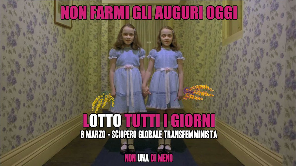 NonUnaDiMenoMI's tweet photo. Un facile vademecum per l'8 marzo:
- Auguri > NO
- Mimosa > NO
- Sciopero > A BOMBA! https://t.co/sHEmMscl2W