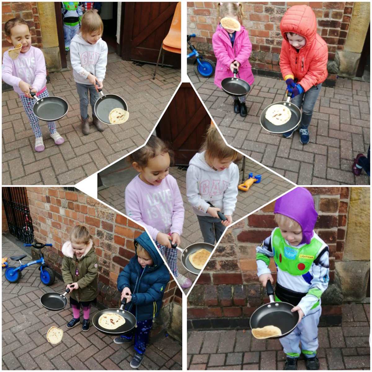 clairjstirling's tweet photo. @BreastonPreSchool having great fun today making pancakes. We donated pancake kits to all of our Community Food Connection groups today. These are the groups and charities that collect our surplus food every evening.
#notimeforwaste https://t.co/0SHI4LexAP