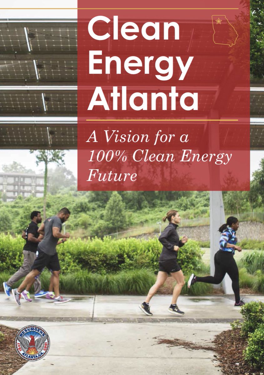 ATLResilience's tweet photo. “@CityofAtlanta’s 100% #CleanEnergy vision will advance City goals: improve affordability by decreasing energy bills, create jobs, improve air quality + public health, and stimulate economic dev... in an equitable + sustainable manner.” CRO @AmolsNaik #OneAtlanta #100ATL.COM https://t.co/mWYz2umyld