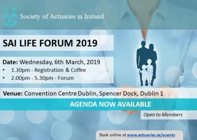 MTClaffey's tweet photo. Looking forward to the @actuariesIE Life Forum tomorrow. https://t.co/JoXRUnsJwj