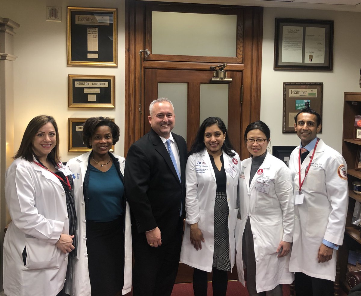 .Thank you Representative @dwayne_bohac @HarrisCountyTAC  district 138 for supporting @texmed #FirstTuesdays Drs. Flores, Jordan, Lincoln, Young, Mehta