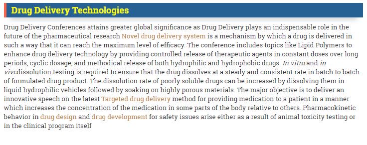 Drug Delivery 2019 tweet media