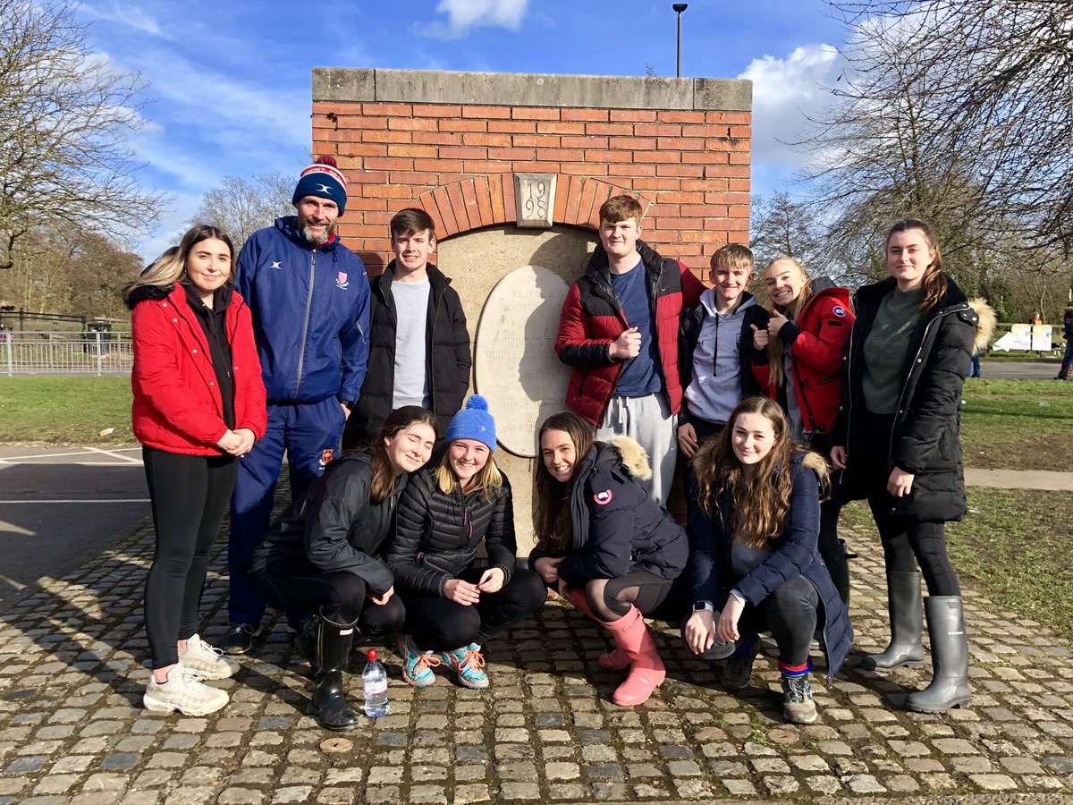 TrentSport's tweet photo. Year 12 &amp; 13 have had an exciting afternoon visiting the Shrovetide Ashbourne Mob-football, which they have studied in A-level PE with Mr Boswell &amp; Miss Charsley #Shrovetide #mobfootball #alevelpe #learningbroughttolife https://t.co/GgrKvwBsXv