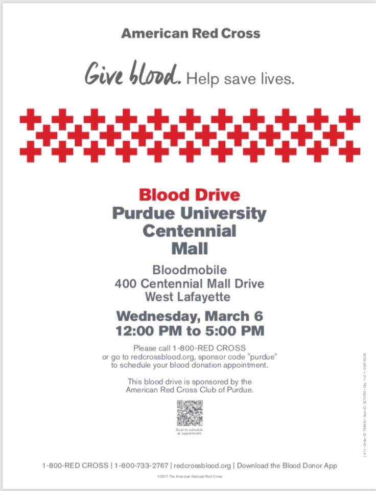 Red Cross needs donors!!! Come donate tomorrow to help save lives😊😊😊