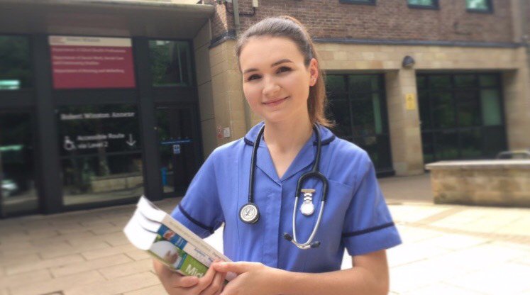sheffhallamuni's tweet image. Sheffield Hallam student midwife Katy Ellis has won the Royal College of Midwives (@MidwivesRCM) Pregnacare Award for Student Midwife of the Year. Congratulations Katy! 🎉 #rcmawards
