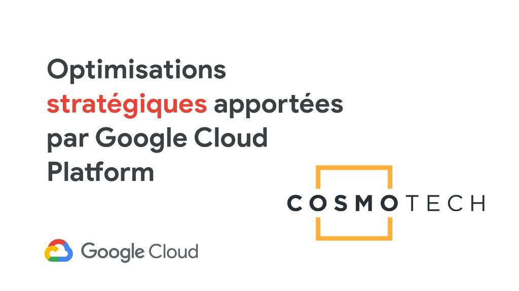 GoogleCloud_FR's tweet photo. .@Cosmotechweb utilise Google Compute Engine pour bénéficier d'une plate-forme stable et évolutive, permettant de gérer davantage de clients et de complexité. Plus d'informations : https://t.co/bLkChnScuR https://t.co/08YC60R7QW