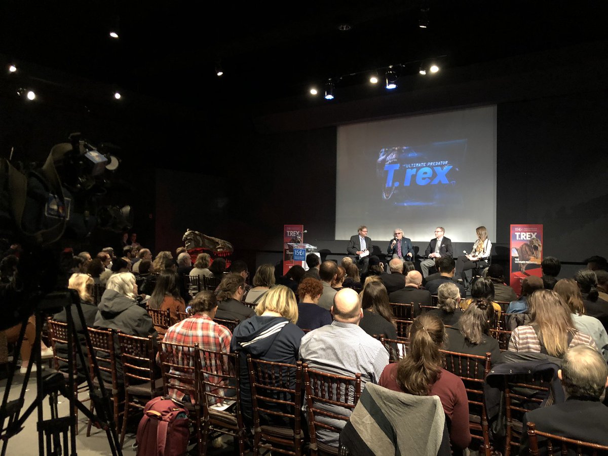 Our VR experience for the <a href="/AMNH/">American Museum of Natural History</a> is  going live in few days! Today dozens of journalists arrived to see the new T-Rex exhibition and its VR part. #amnh150 #vr #htcvive #virtualreality