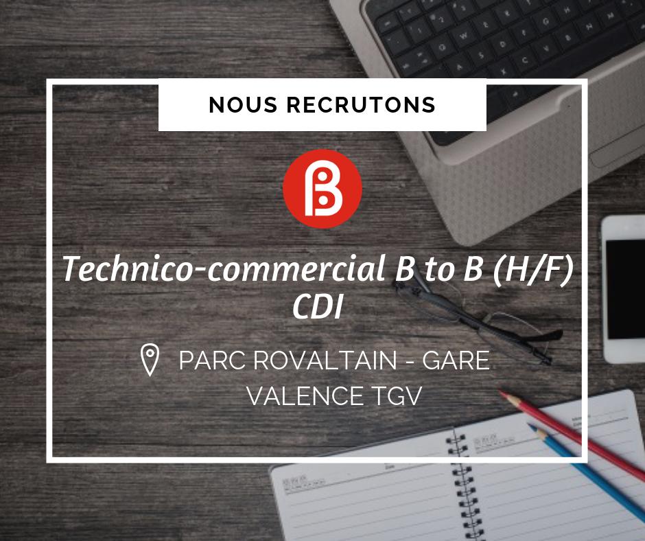[ <a href="/beasyness/">BEASYNESS</a> RECRUTE 🔎 ]  

Nous recrutons un(e) TECHNICO COMMERCIAL(E) pour intégrer la #BeasynessTEAM ! 💼

Candidatures : recrutement@beasyness.com
Toutes les infos sur beasyness.com/recrutement/

À vos RETWEETS !
#Startup #Drome #Valence #Romans #Commercial  #CDI #Emploi #Job