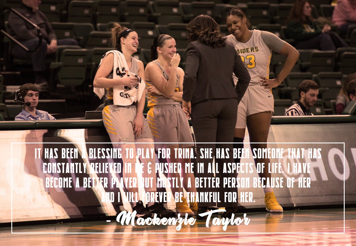 WSUWBasketball's tweet photo. Last, but certainly not least, @CoachTrina_WSU has been named the @HorizonLeague Coach of the Year!! She’s more than just Coach of the Year to us!! #UBUNTU #ClimbTheLadder https://t.co/7NkC8yf9ZL