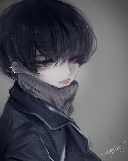 黒髪シコい君 