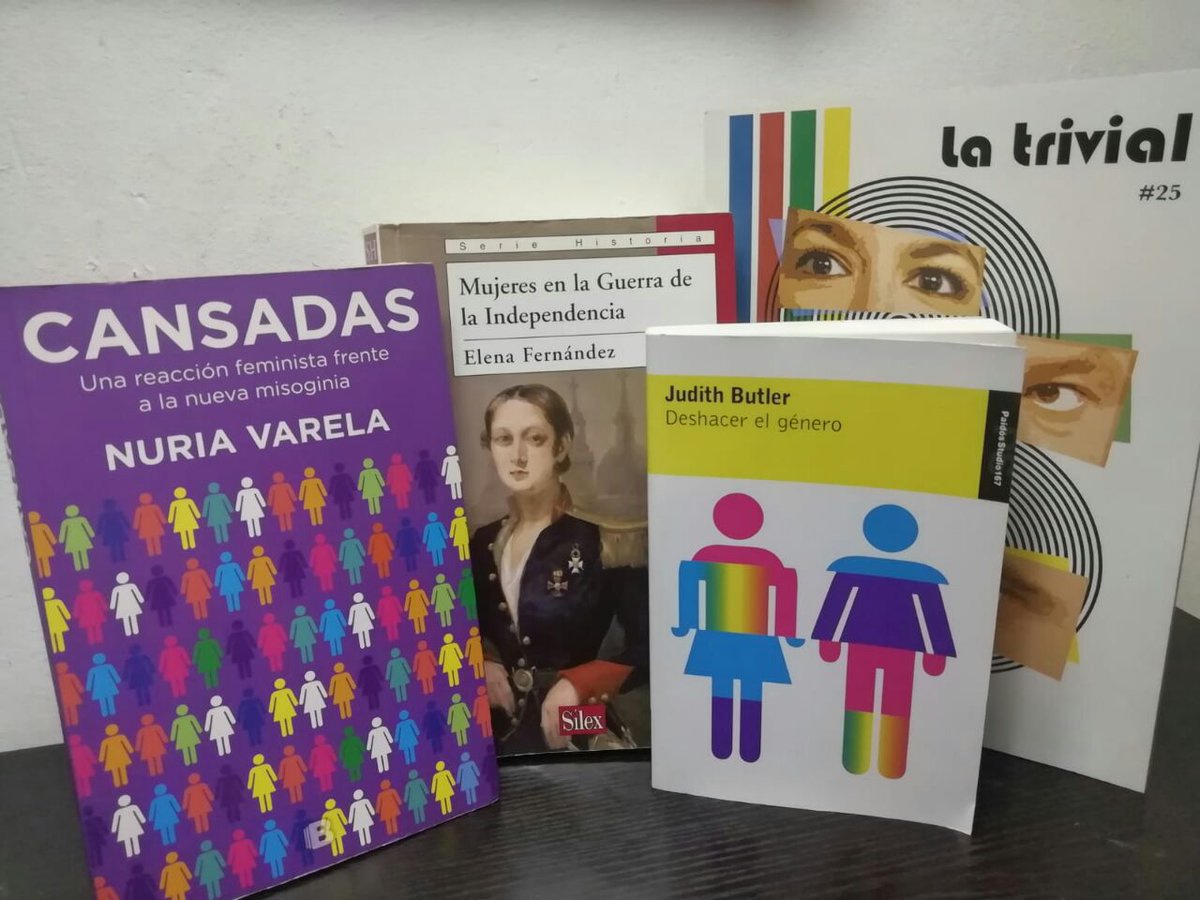 la_trivial's tweet photo. SORTEO: Te gustaría ganar este lote de 3 libros ♀️📚 y el ultimo número de nuestra revista? No te lo pierdas! 
-Dale like y RT a este post ✌💜
-Sigue la cuenta de La trivial en Twitter 🙆
-Etiqueta a dos personas👯‍♂️

Participa antes del 10 de Marzo!
#LaTrivial8M https://t.co/XFsMzsmbZW