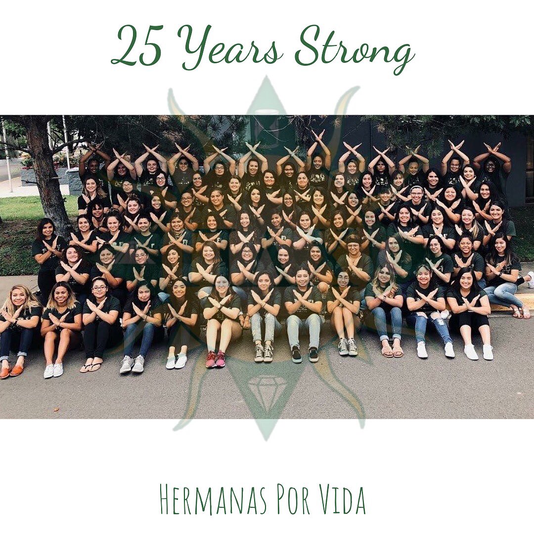 CSUGoldenChis's tweet photo. March 5, 1994. 14 courageous women founded the organization: Pi Lambda Chi Latina Sorority, Inc. 25 years later we still stand, Preserving Latina Culture, and Empowering ALL Women. Here’s to our very own Founders Day, and there is more to come porque somos Hermanas Por Vida💛🤞🏽💚 https://t.co/vvpLJZrFC8