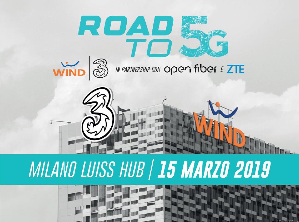 WindTreOfficial's tweet photo. Il 15/3 vi aspettiamo a #LuissHub per l'evento #WindTre ‘Road to 5G’. Un viaggio su #innovazione e #digitaltransformation, per scoprire i cambiamenti legati agli #ecosistemi di quinta generazione. #MilanoDigitalWeek Qui il comunicato stampa https://t.co/AddtSzdCLy https://t.co/GJY1mgEr0G