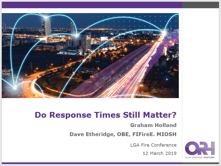 ORH_Ltd's tweet photo. This time next week we'll be holding our workshop on 'Do response times still matter?' at the #LGAFireConf with @GrestonAssoc. We're looking forward to a lively discussion on the importance of attendance standards and response times in the fire and rescue service. https://t.co/cilKDghoXp