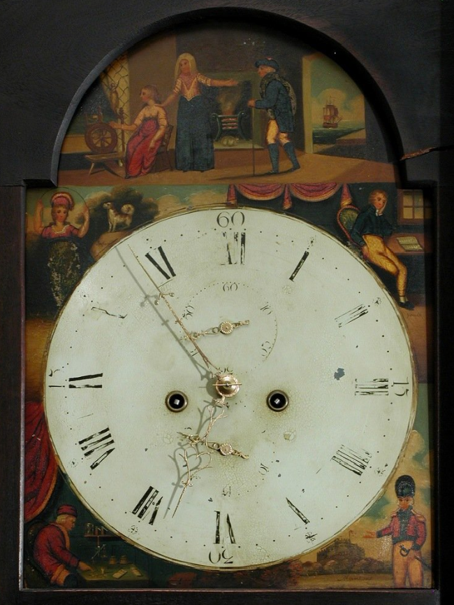 CampbellHouseTO's tweet photo. @SpadinaMuseum @CanMusHistory @RMGreenwich @RoyalAlberta @GibsonMuseumTO @IndianaHistory @GOREPLACE @1890House @fortyork We have quite a lovely collection of clocks, but this is one of our favourites! This Scottish Provincial Georgian Long Case Clock can be seen in our upper hallway #CampbellHouseCollection https://t.co/1Tk8dObbpG
