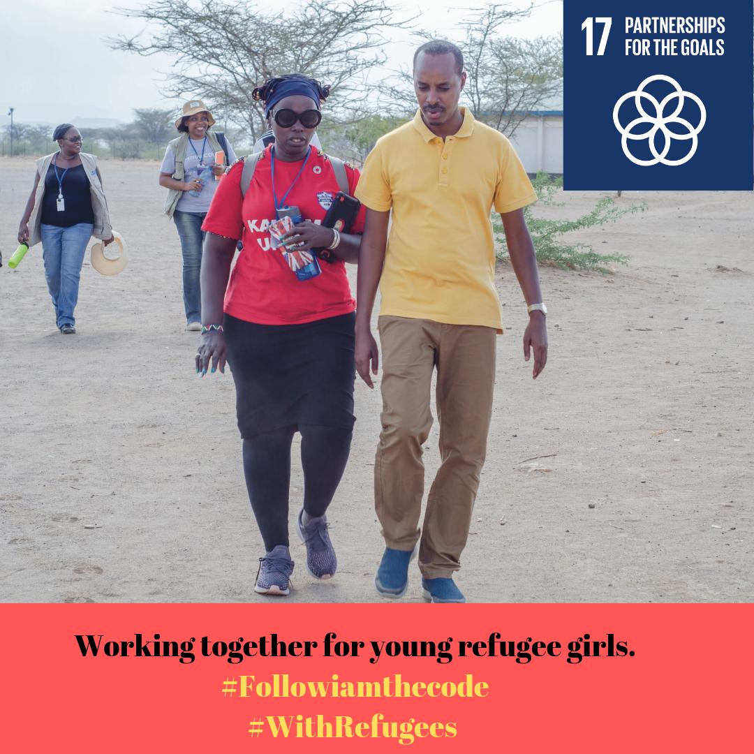 She's not going to give up until 1 million women &amp; girls learn how to code by 2030. She wants to include refugees &amp; the most marginalised in this world. She walks the talk. Meet our CEO <a href="/mjamme/">Lady Mariéme Jamme | She/Her🦋</a>- Thank you <a href="/alibaba_cloud/">Alibaba Cloud</a> <a href="/UNHCR_Kenya/">UNHCR KENYA</a> <a href="/Unilever/">Unilever</a> @UBSvisionaries <a href="/MohanudHure/">Mohamud Hure</a> #IWD2019