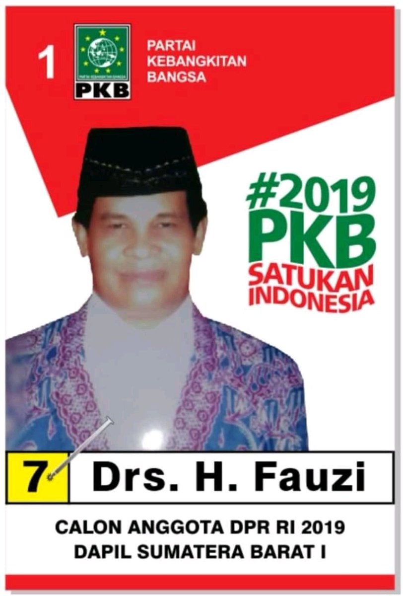 1. PKB
7. Drs. H. FAUZI