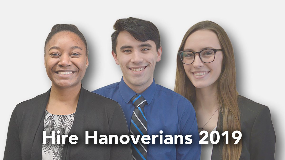 HanoverCollege's tweet photo. You want to hire graduates that can hit the ground running and give back to your company in a shorter period of time.
Meet our talented students from the Class of 2019 and the @HCCareerCenter, and hire a Hanoverian today! #HireHanoverians #Hanover2019
https://t.co/or6EBIAfSr https://t.co/ls1O63TTLy