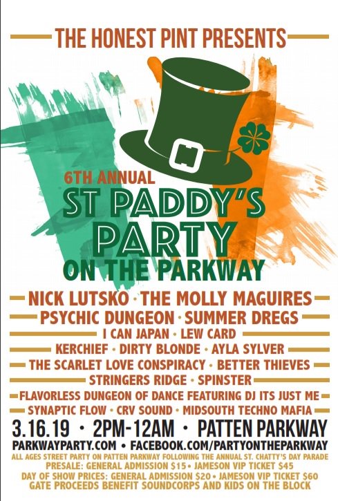 st_chatty's tweet photo. Party on the parkway immediately following the 6th Annual St. Chatty's Day @st_chatty . We hope to see you at both events! https://t.co/p3KqsE1zUh
