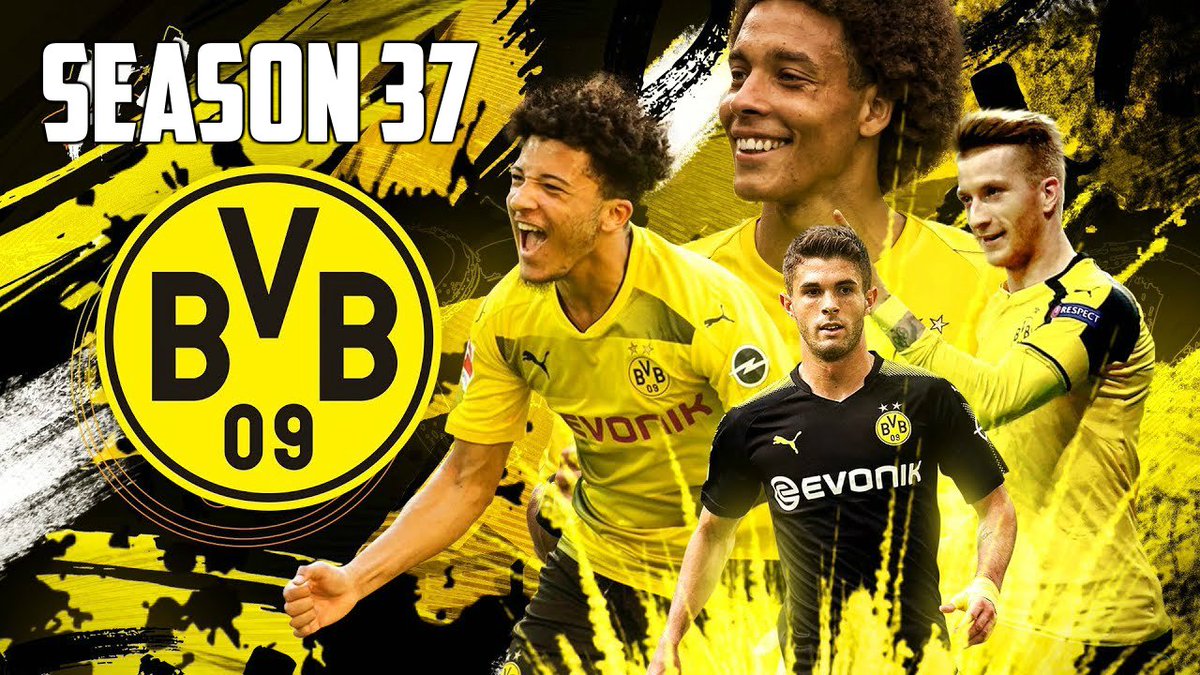 PS4WestBrom's tweet photo. 💛🖤 Dortmund 🖤💛 
Season 37 getting very close and we are ready for any challenge ahead #Tooooor #BVB #LetsGo
@TheVFL_  @TheVFLPlayerHub #proclubs https://t.co/lPZCg12Gvk