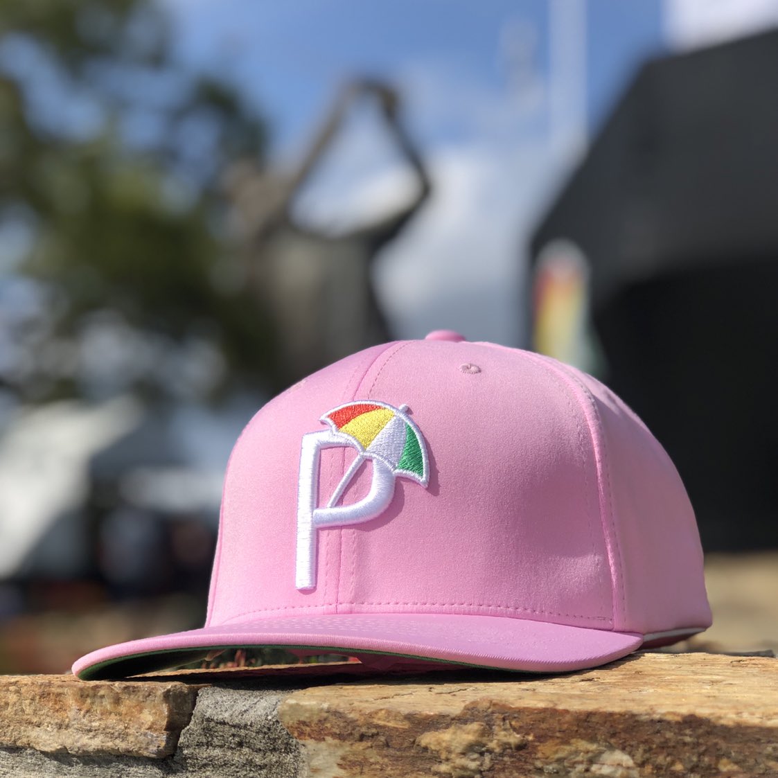 pink puma arnold palmer hat