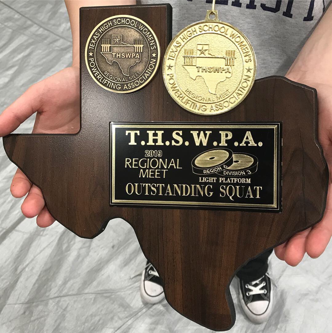 hcasaints's tweet photo. Over the weekend, one of the HCA Powerlifting athletes broke 3 records @ the Texas High School Women's Powerlifting Association regional meet! The records had been in place since 2011‼️👏👀 

... &amp; she got 1st Place! Congrats, Amanda!💪

#HCApowerlifting #HCAsaints #Headed2State https://t.co/Ssicev5R4A