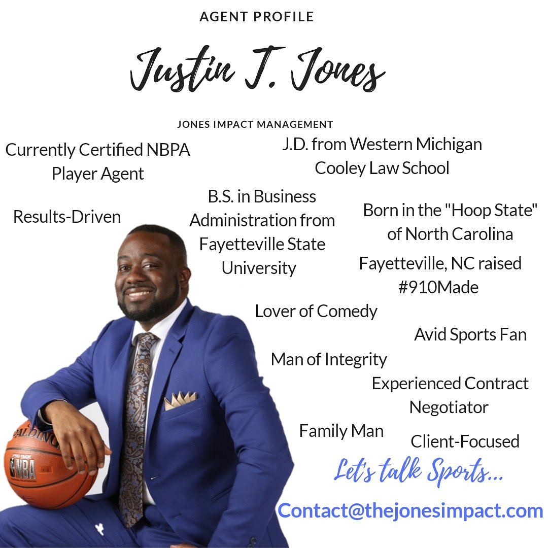 JonesImpact's tweet photo. Let's Talk Sports....
#JonesImpact #JIM #PlayerAgent #SportsAgentLife #HoopDreams #NBA https://t.co/TgLJ6wlxIb