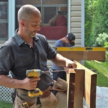 Build your own Deck! Watch these DIY video’s. #diy #investment #summerprojects #buildadeck #fatherandson #investinyourhome #videotutorial #homerenovisiondiy #homedesign #increasevalue #athomeprojects homerenovisiondiy.com youtu.be/jHZoDVB_AS8
