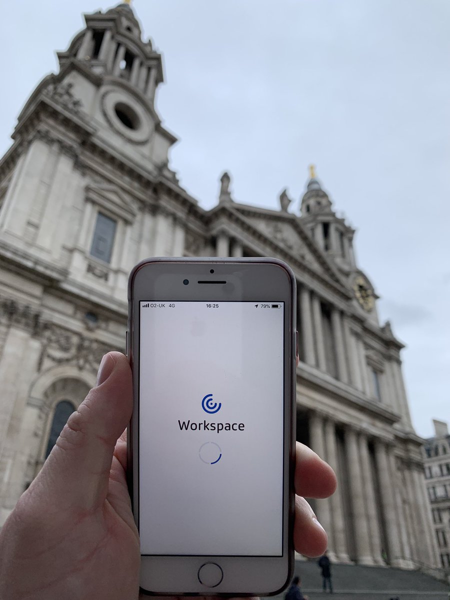 lyndonjonmartin's tweet image. With @citrix Workspace #WorkIsNotAPlace  | #StPauls #London