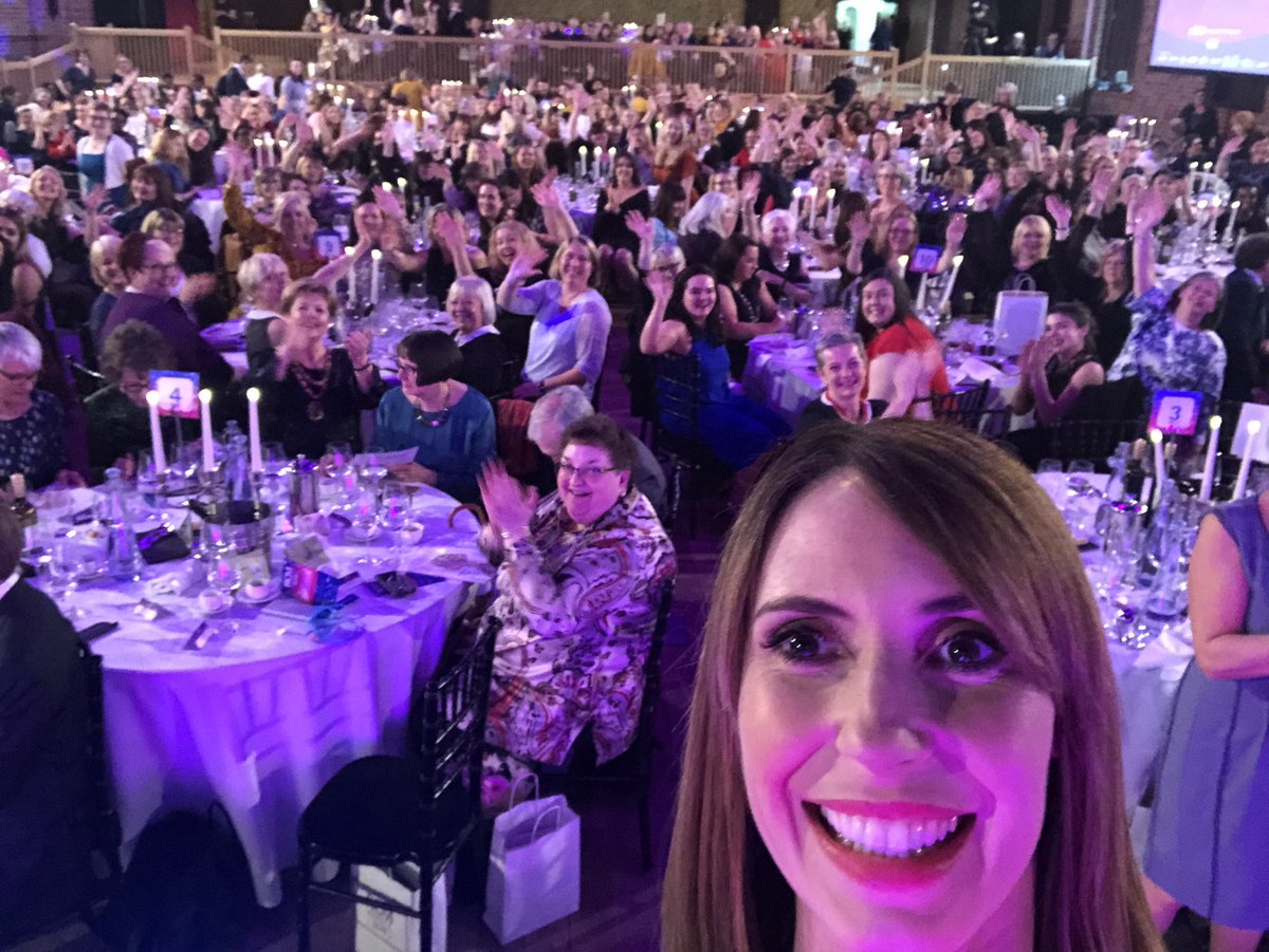 MissAlexjones's tweet photo. Excuse my chubby face at the front here, but just wanted to say a huge thank you to all the midwives at the #rcmawards2019 for the warm welcome this afternoon. I loved being your host. You are all superheroes! 😘 https://t.co/gsHraSg0no