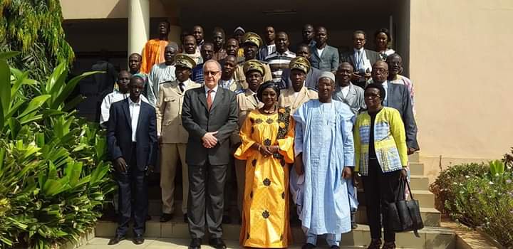 MElevage's tweet image. Dr Kané Rokia Maguiraga du @MElevage a procédé ce matin à l'Ouverture de l'Atelier Final de Capitalisation et de Partage des Résultats du projet ''réduire la vulnérabilité des moyens d'existence agricole à travers l'approche Caisse de résilience au Sahel''.