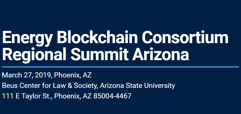 azcommerce's tweet photo. Adoption of #blockchain tech is coming to the energy sector. @EnergyBlockchai &amp; @HiBlockchain48 are putting on the Energy Blockchain Regional Summit in Phoenix on March 27 to gather regulators, utilities, power producers &amp; businesses to discuss its future. https://t.co/icVy0T4Fl3 https://t.co/qe3o0oTteb
