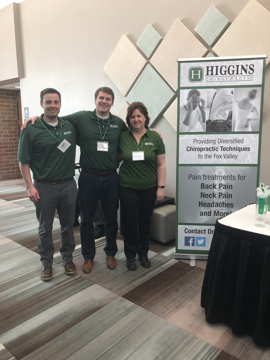 HigginsChiro's tweet photo. We’re at the #edcitot19 event! Be sure to stop by and chat with us about Workplace. We’re also available for adjustments. #chirocare #it #business @dphiggins34 https://t.co/9LlWKRDSGH