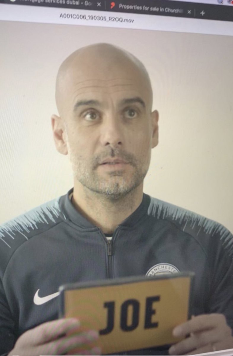 Baggiehusk's tweet photo. Always knew he was a fan #Pep #FootballJOE https://t.co/vJu6JJxgbt