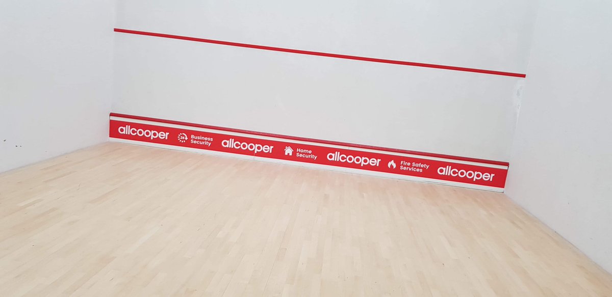 Printed by <a href="/TypecraftPrint/">Typecraft</a> and installed by us, for our regular client @AllcooperGroup 👌