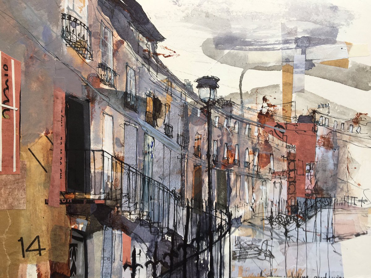 acowanart's tweet photo. These paintings are off to the Atelier Gallery in #Edinburgh today. #art #architecture #Scotland https://t.co/WnslPI6Mxe