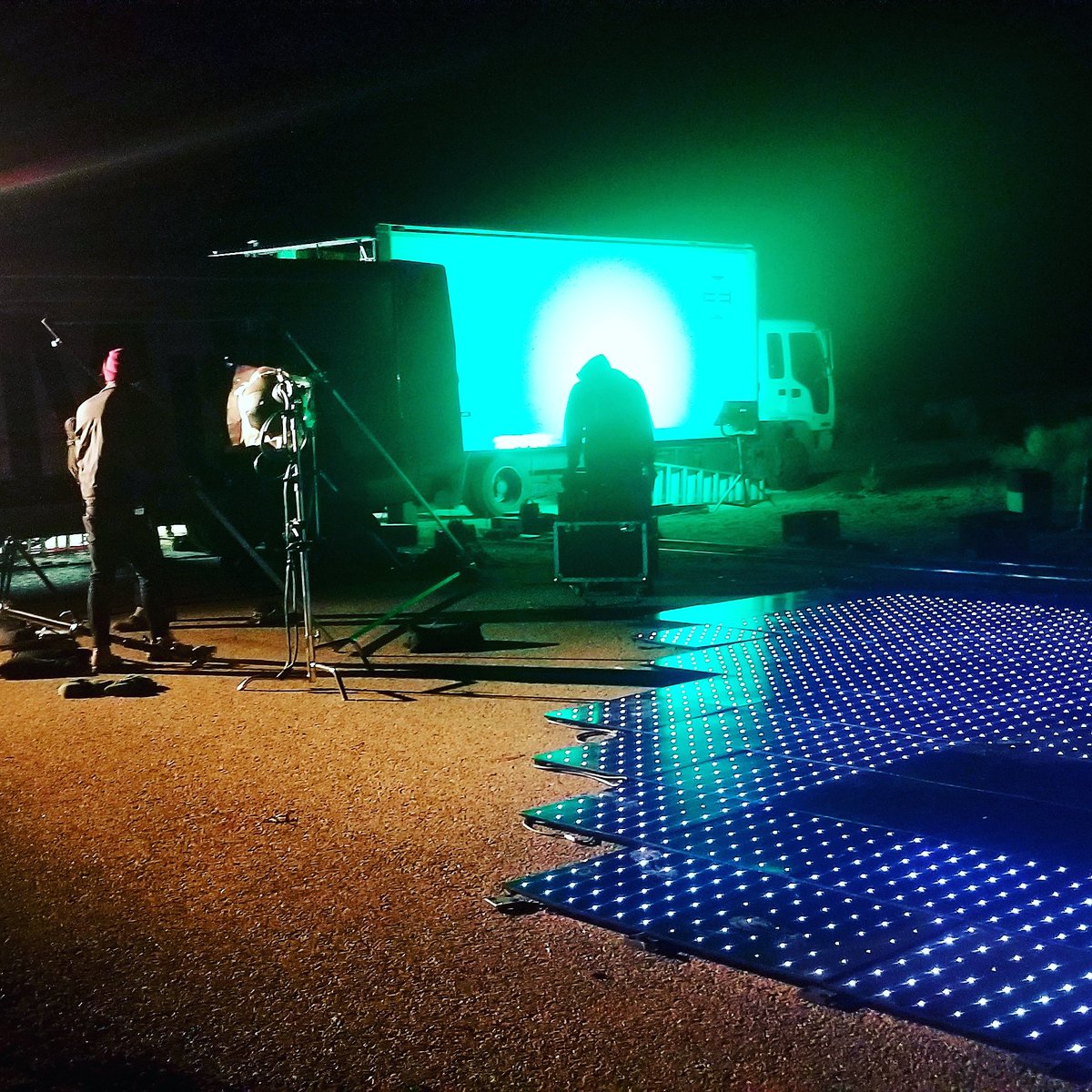 boogielights's tweet photo. No pictures allowed untill after the Audi Shoot. Our cell phone camera lenses were covered with a security sticker. https://t.co/BKGAnKxrSf
