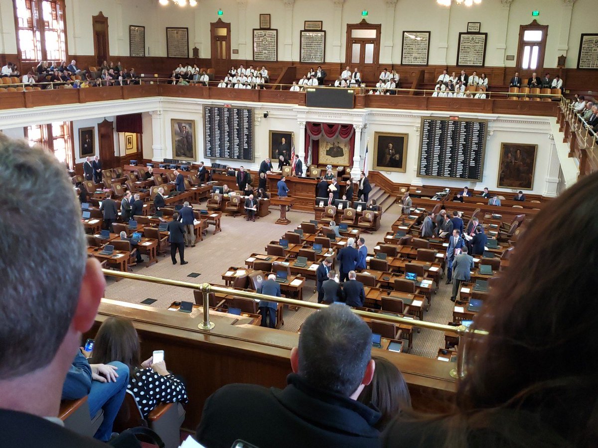 J_Bimmerle's tweet photo. #tcea #edtechday19 is underway with a visit to the State Capitol and the House of Representatives #txlege #txed
It's really impressive watching @jbergland lead our group and in her element, thanks for all the work you do for the org and schools across Texas https://t.co/LBfgX0rR4f