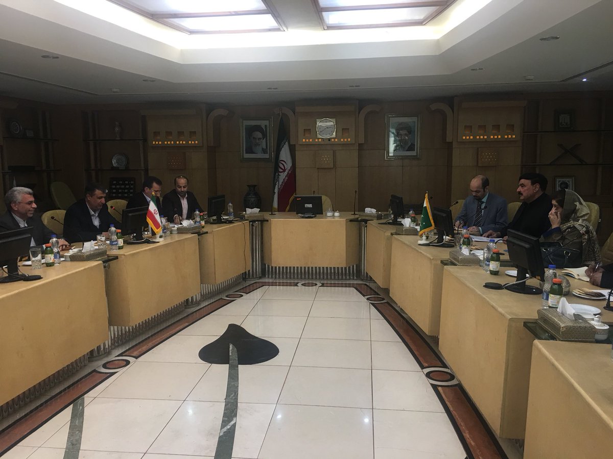 GovtofPakistan's tweet photo. Minister for Railways, Sheikh Rasheed Ahmad arrived in Tehran today on a 
three-day official visit. He will attend the opening ceremony of Qazvin-Rasht railway line tomorrow on special invitation of the Iranian government. https://t.co/vTWAc4gwKw
